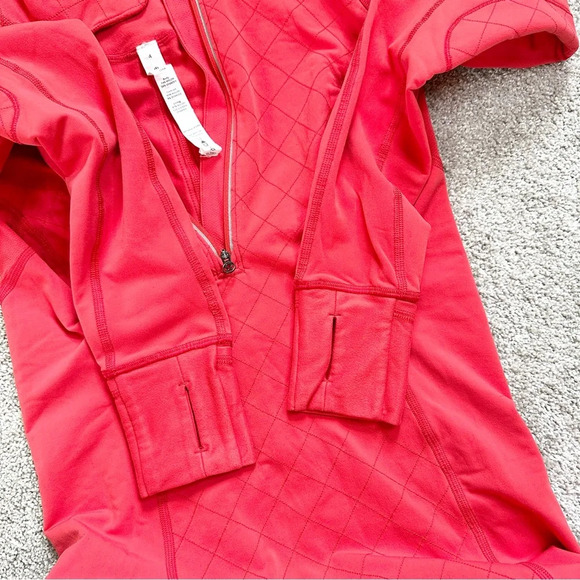 lululemon athletica Red Quilted Sweatshirt - Picture 7 of 14